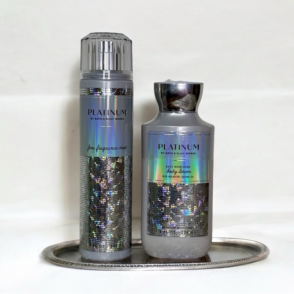 Bath and Body Works Platinum Body Care Gift Set NWT - Picture 1 of 4